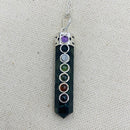 Crystal Chakra Pendent Necklace - East Meets West USA