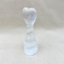 Selenite Twist w/ Heart