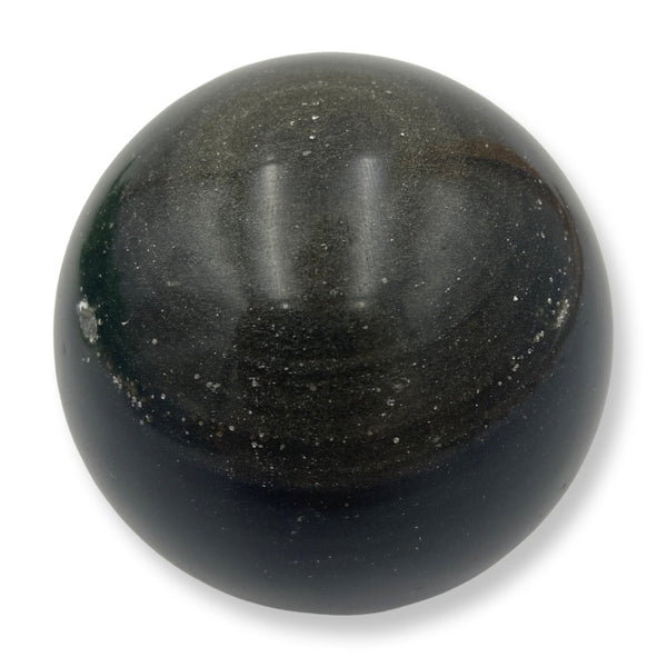 3.5" Goldsheen Obsidian Sphere - East Meets West USA