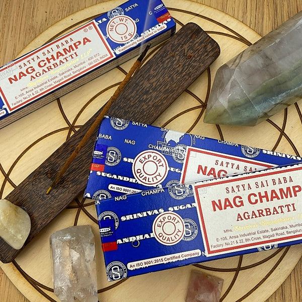 Authentic Nag Champa Incense Sticks - East Meets West USA