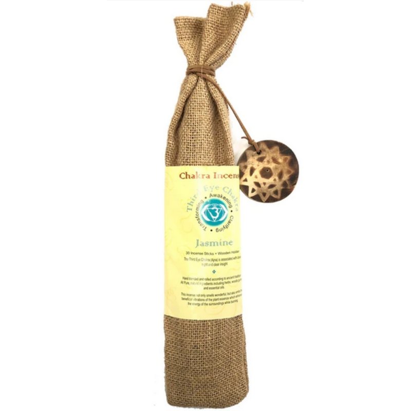 Chakra Incense Sticks in Burlap Sack - East Meets West USA