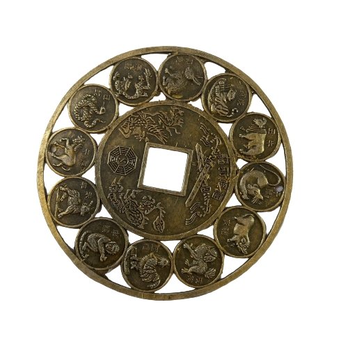 Feng Shui Zodiac Prosperity Coin - East Meets West USA