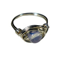 Clear Quartz Mini Tumbled Crystal Ring
