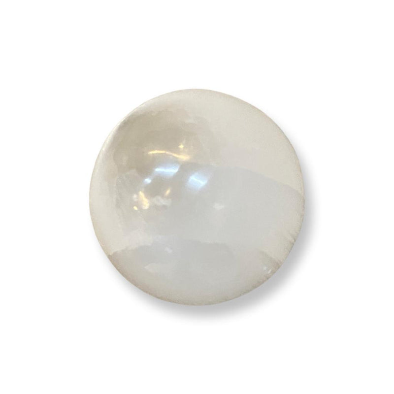 1" Selenite Sphere - East Meets West USA