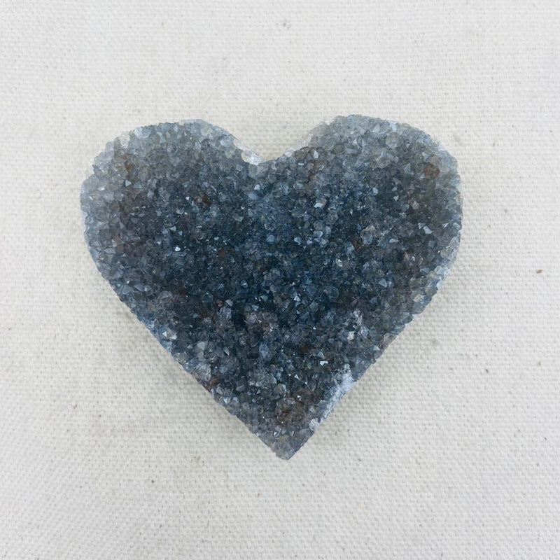 108g Druzy Amethyst Heart - East Meets West USA