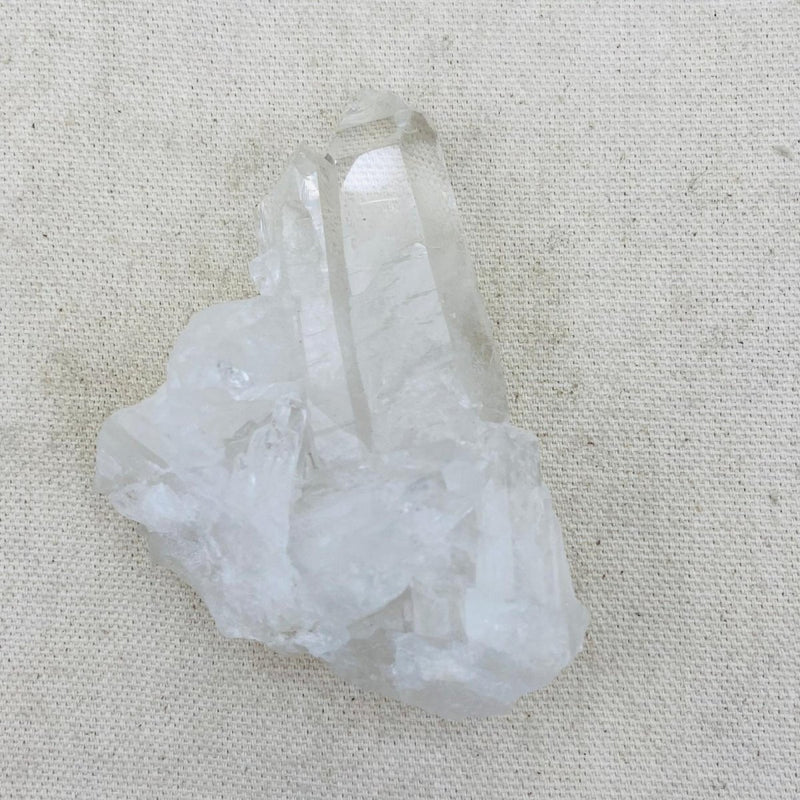 124g Clear Quartz Point Cluster - East Meets West USA