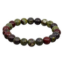 8MM Dragon's Blood Jasper Bracelet for Grounding