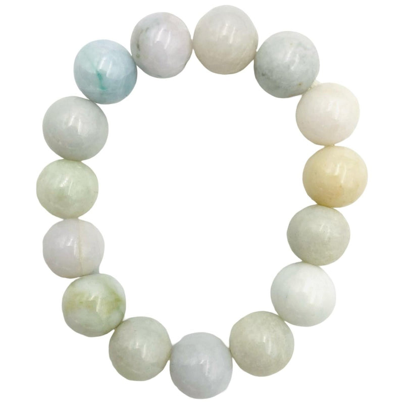 12MM Jade Bracelet for Good Luck - East Meets West USA