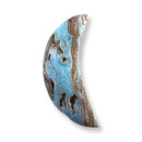 134g Caribbean Calcite Crescent Moon Carving