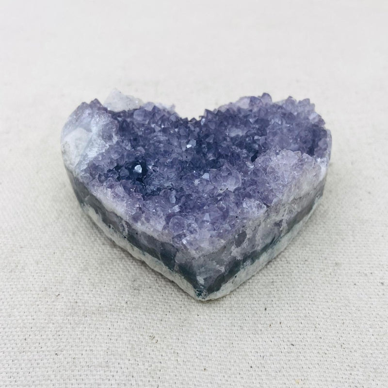 150g Druzy Amethyst Heart - East Meets West USA