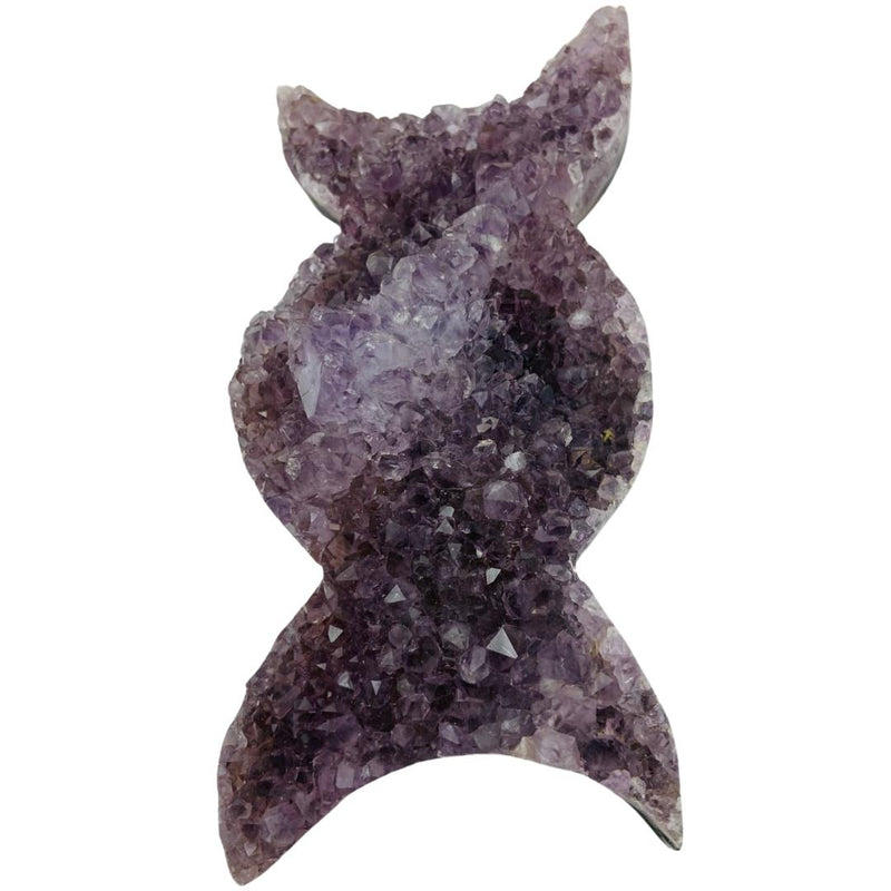 156g Amethyst Triple Moon - East Meets West USA