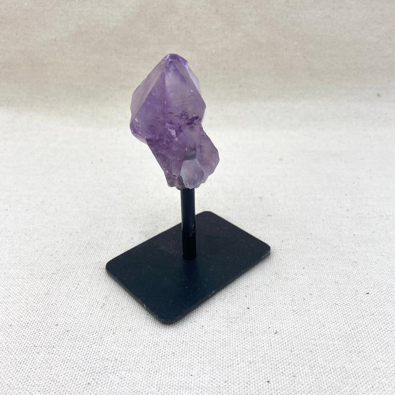 165g Amethyst on Metal Stand