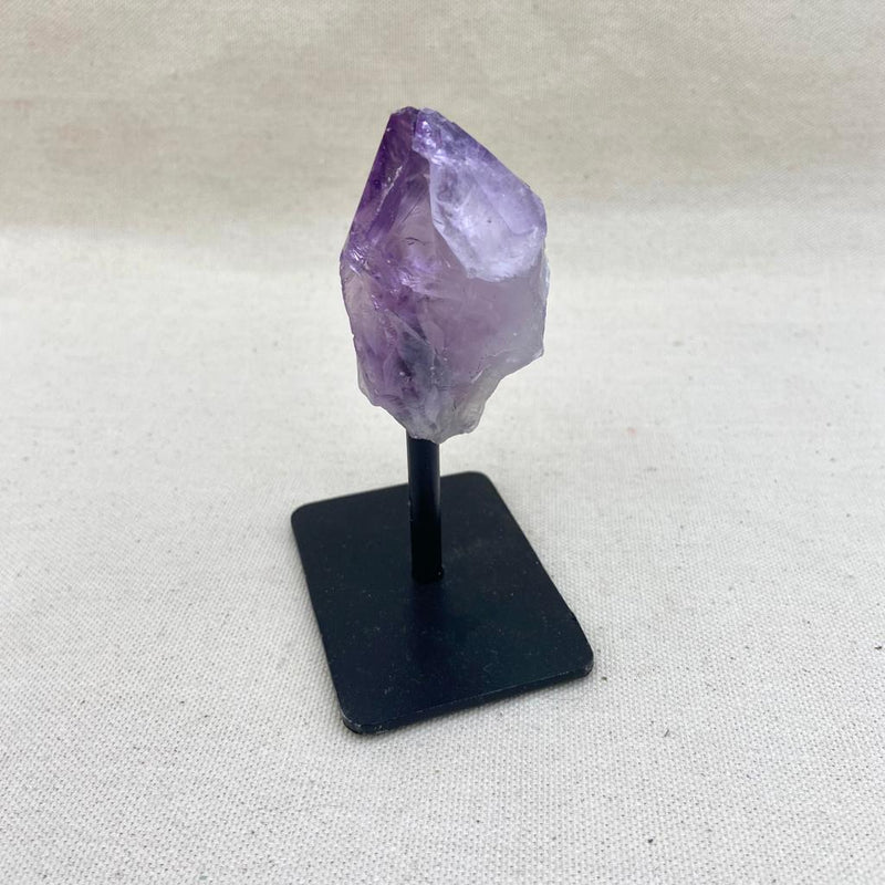 165g Amethyst on Metal Stand