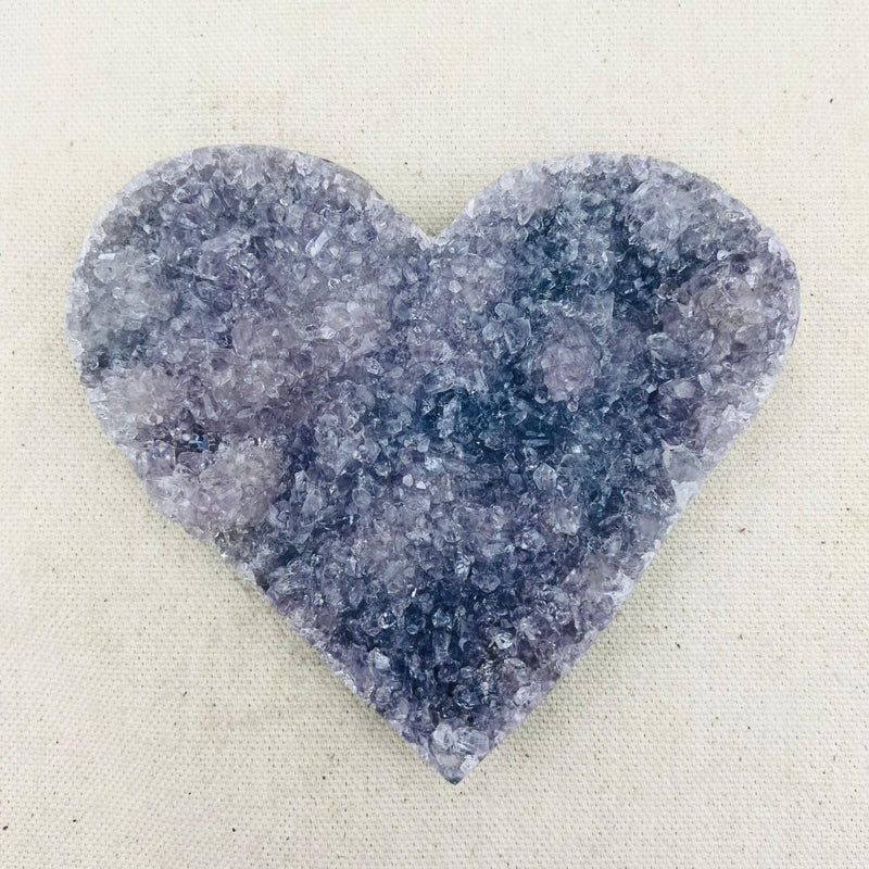 174g Druzy Amethyst Heart - East Meets West USA