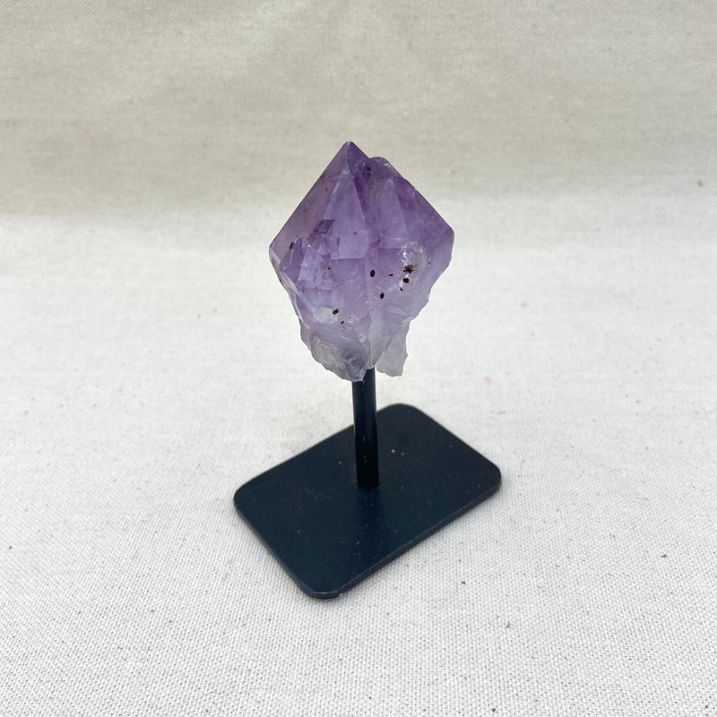 182g Amethyst on Metal Stand