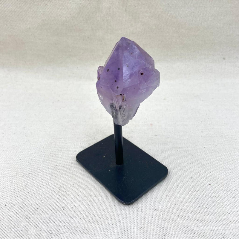 182g Amethyst on Metal Stand