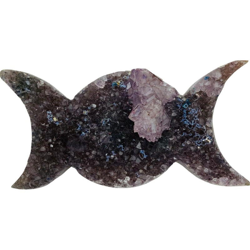 188g Amethyst Triple Moon - East Meets West USA