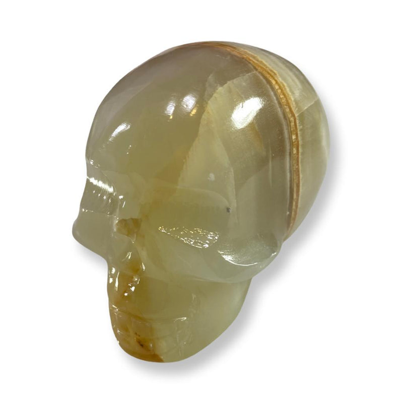 2.5" Green Onyx Skull