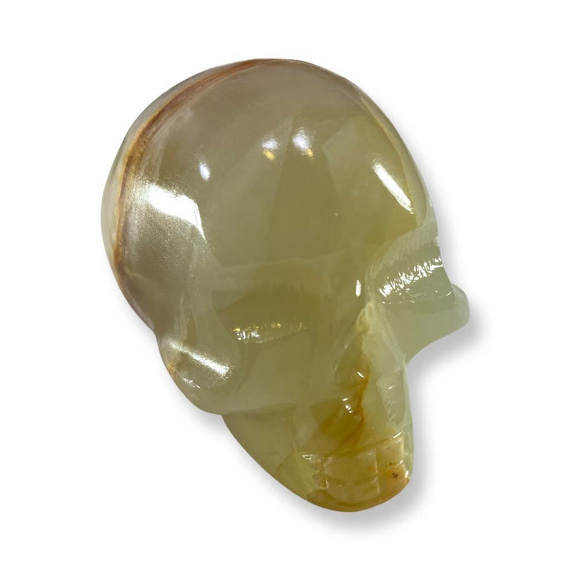 2.5" Green Onyx Skull