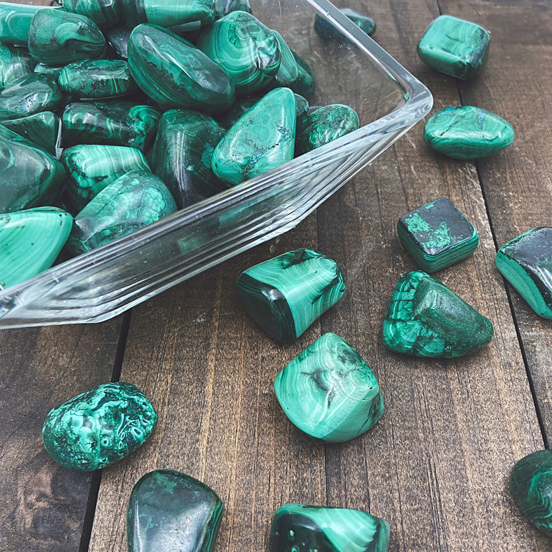 Tumbled Malachite