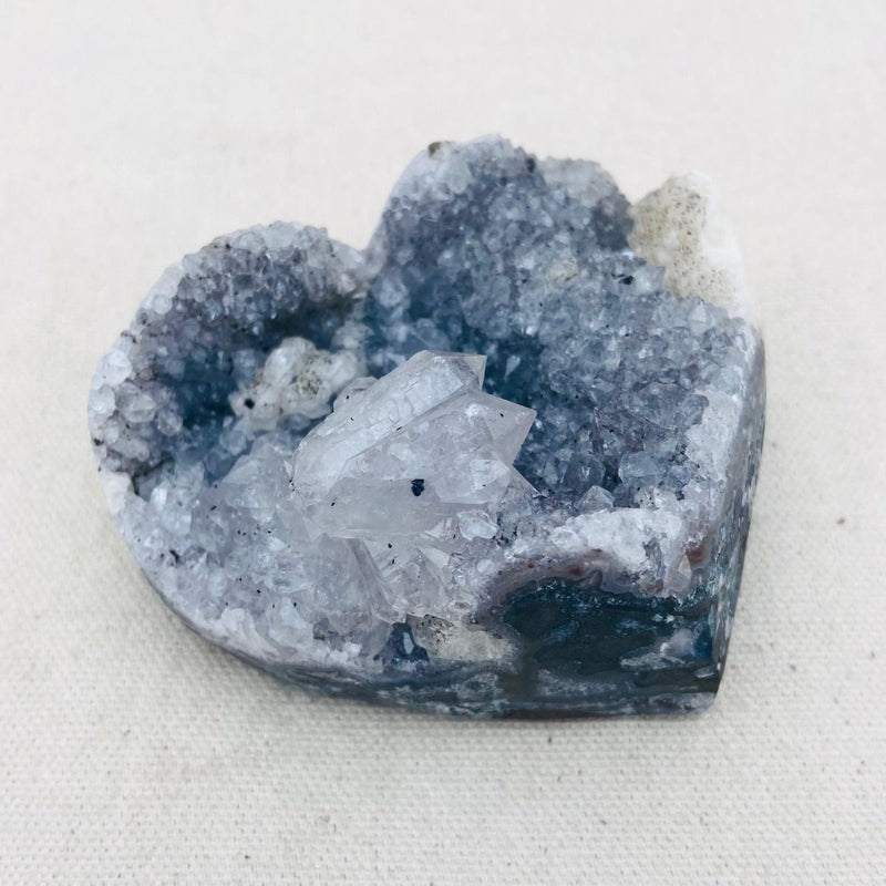 306g Druzy Amethyst Heart - East Meets West USA