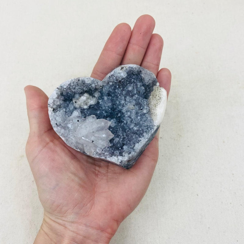 306g Druzy Amethyst Heart - East Meets West USA