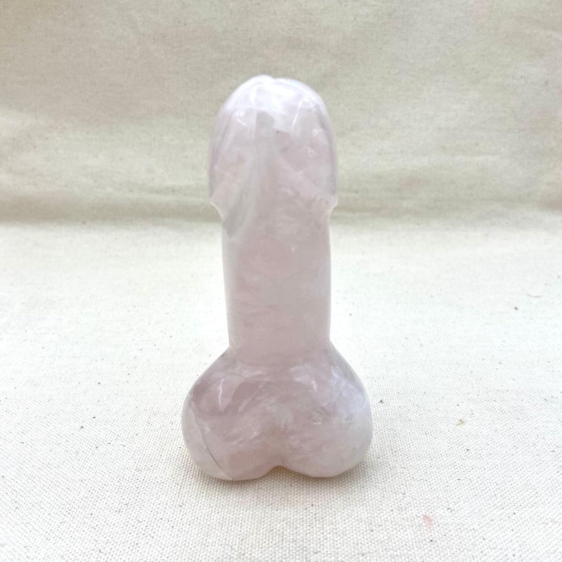 348g Rose Quartz Phallus Crystal