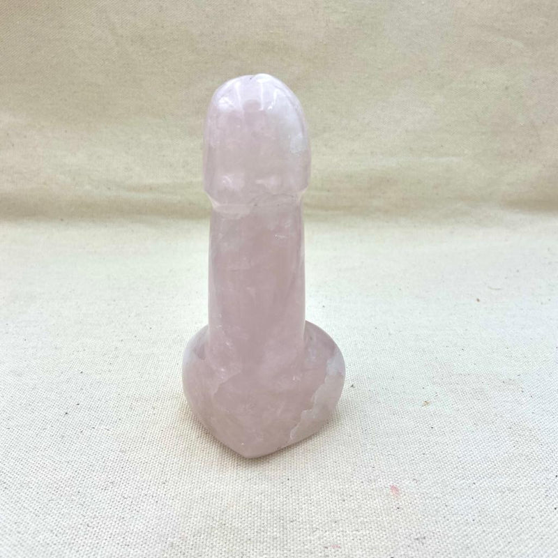 348g Rose Quartz Phallus Crystal