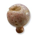 374g Open Face Pink Amethyst Sphere