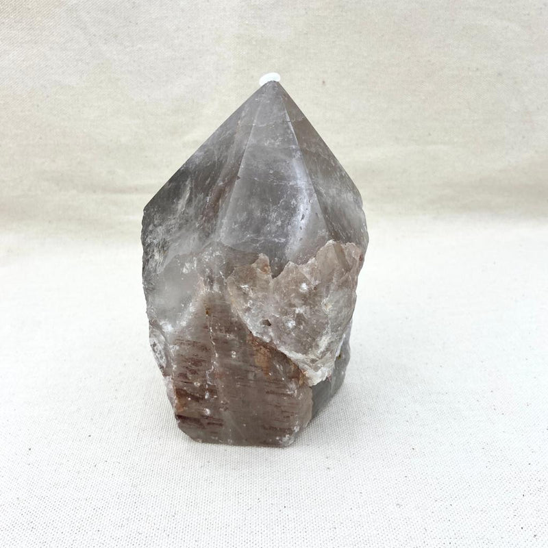 3lb Top Polished Smoky Quartz Point