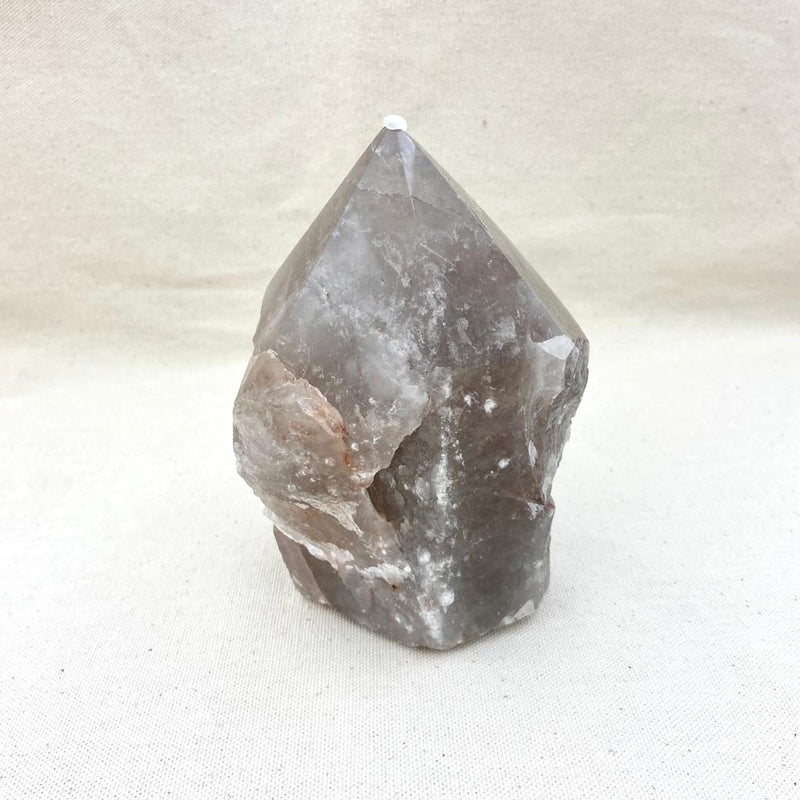 3lb Top Polished Smoky Quartz Point