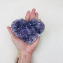 402g Druzy Amethyst Heart - East Meets West USA