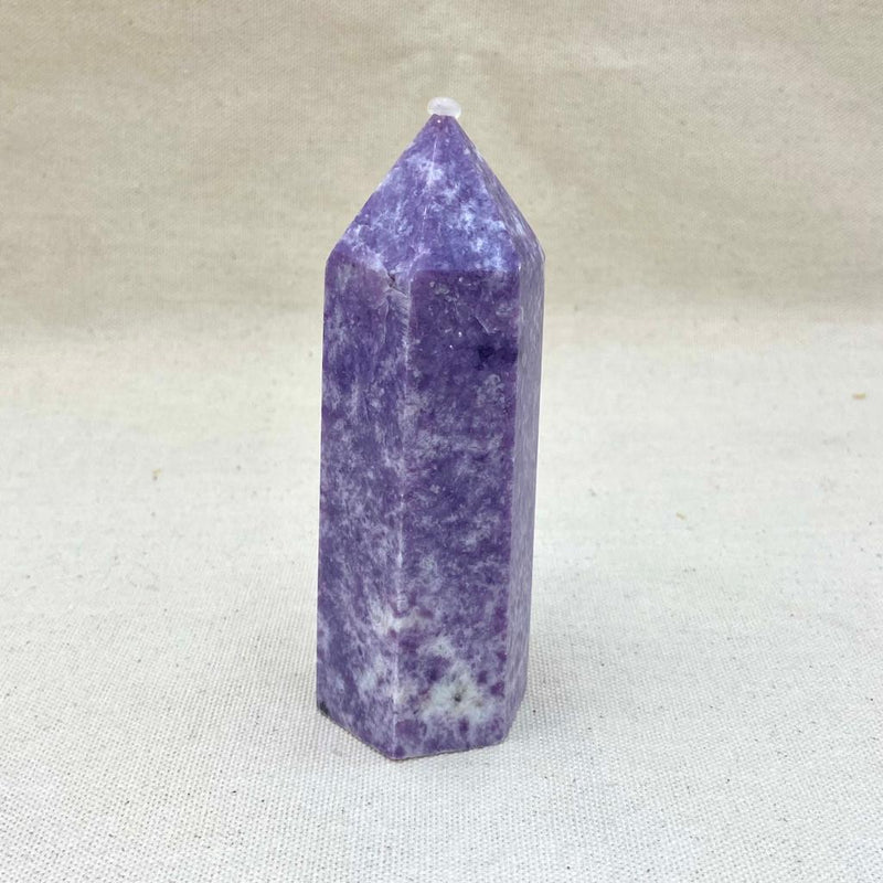 4.5" Lepidolite Point