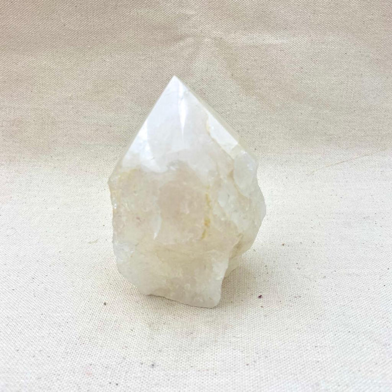 4.75" Top Polished Clear Quartz Point