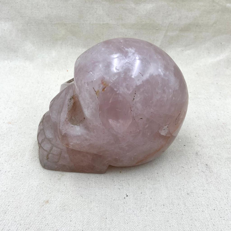 4.92lb Hematoid Quartz Crystal Skull