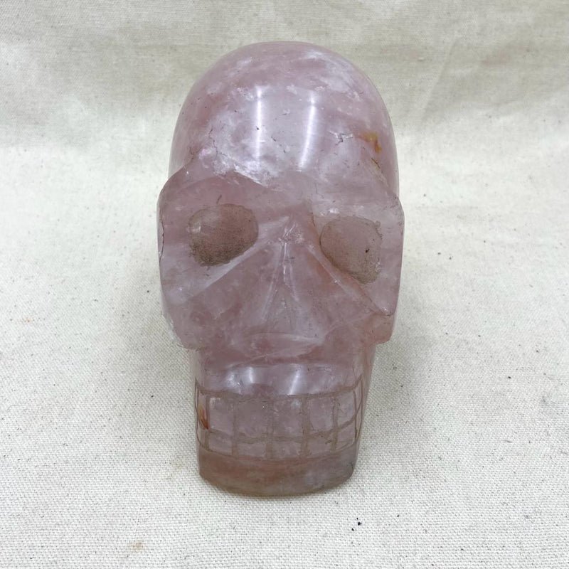 4.92lb Hematoid Quartz Crystal Skull