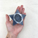 250g Open Face Agate Druzy Star