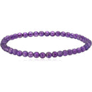 4MM Amethyst Bracelet for Spirituality - East Meets West USA