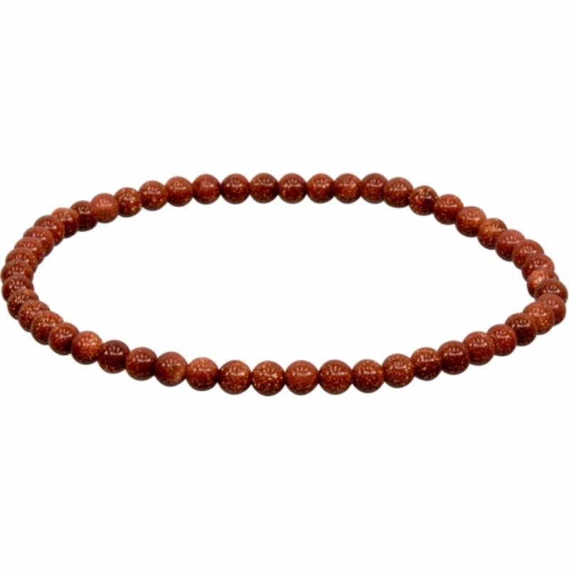 4MM Goldstone Bracelet for Ambition