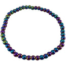 4MM Rainbow Hematite Bracelet for Problem Solving