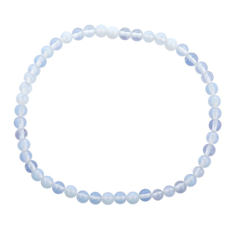 4MM White Opal Bracelet for Inspiration - East Meets West USA