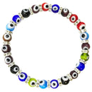 5 - 6MM Glass Evil Eye Bracelet for Protection - East Meets West USA