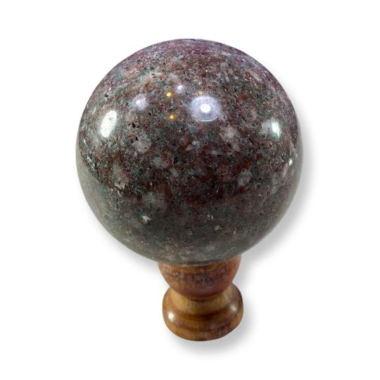 540g Ruby Fuschite Sphere