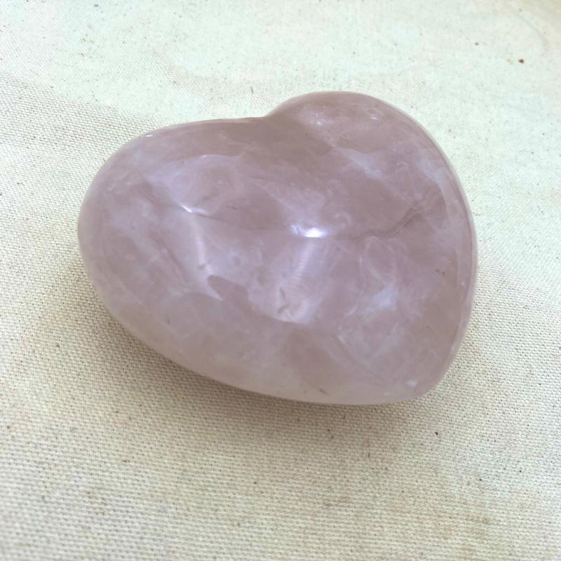 614g Rose Quartz Heart