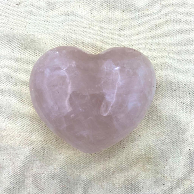 614g Rose Quartz Heart