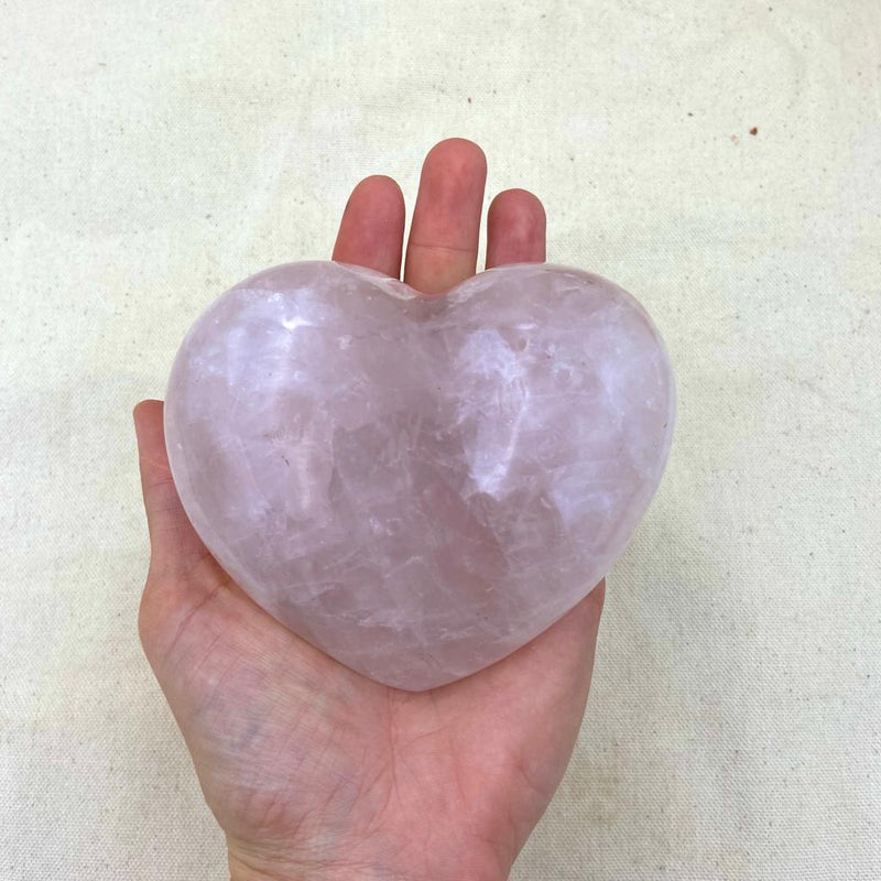 614g Rose Quartz Heart - East Meets West USA