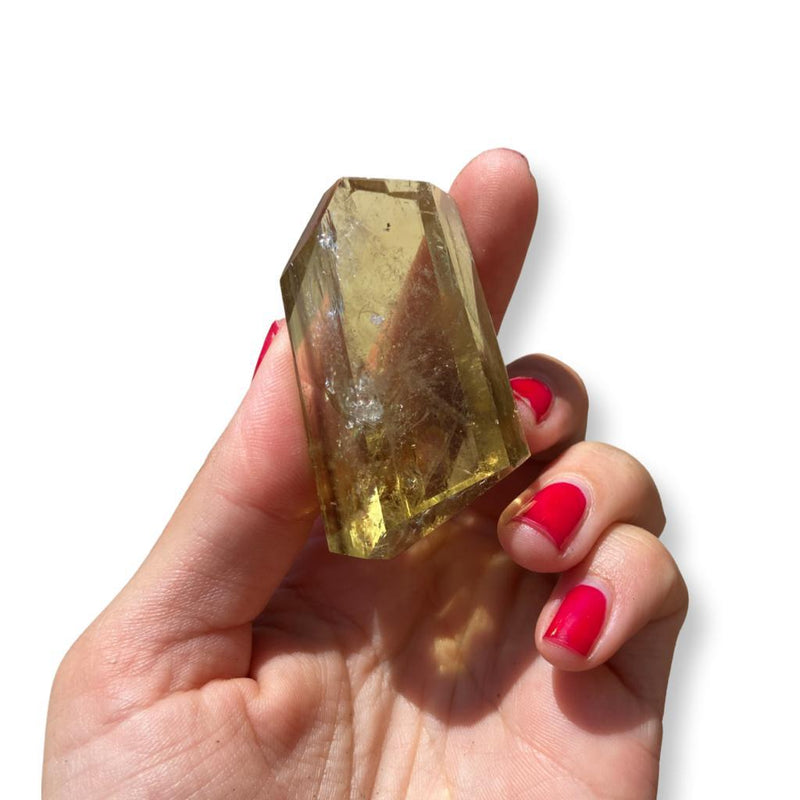 62g Aura Citrine Point