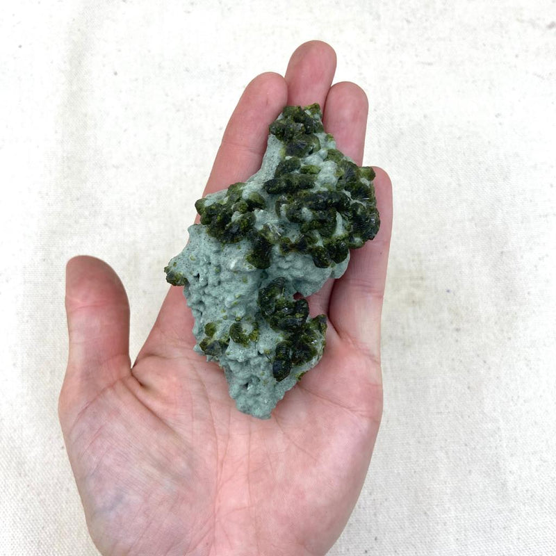 64g Prehnite w. Epidote Specimen