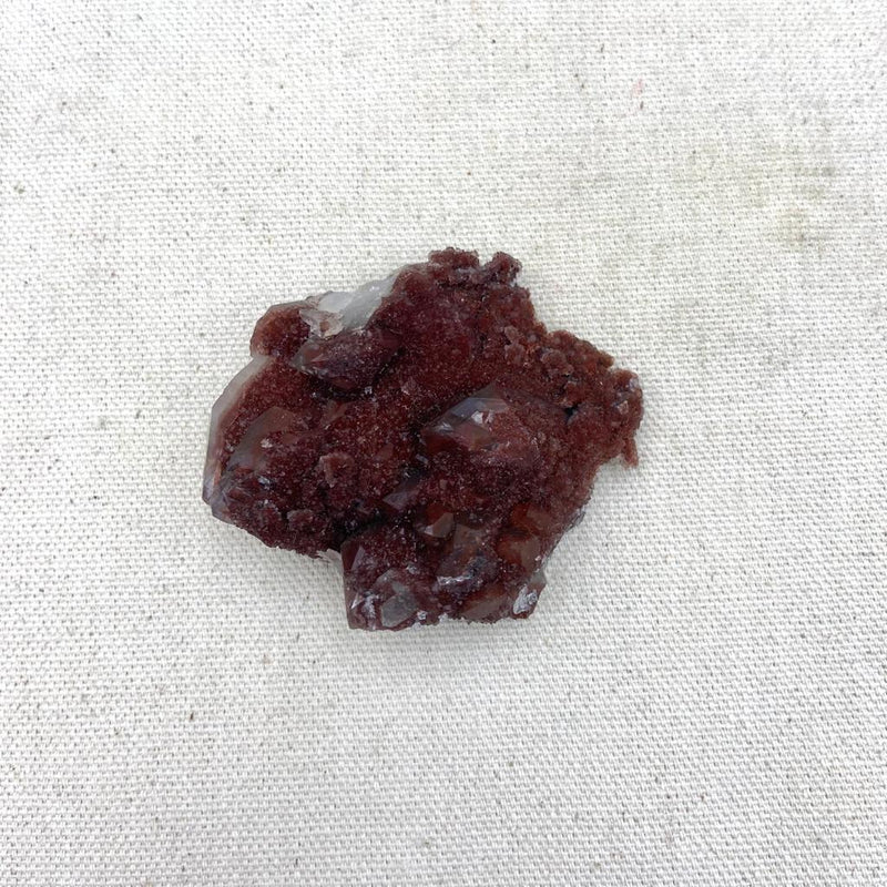 66g Red Hematite Calcite Specimen