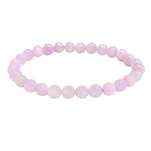 6MM Kunzite Bracelet for Emotional Healing